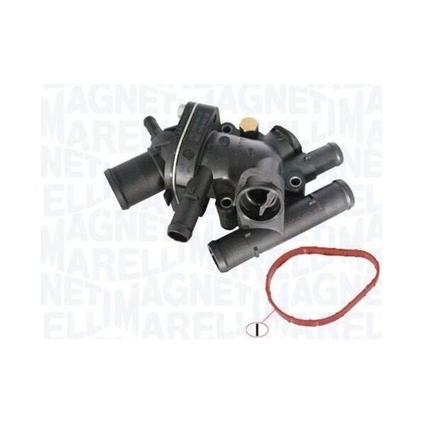 Magneti Marelli 352317003190 - Termostato Acqua Di Raffreddamento Oe 09108311 Per Clio Ii, Espace Iii (Je), Kangoo (Kc), Kangoo (Fc), Laguna I, Laguna Ii, Megane I, Megane Scenic, Scenic I, Thalia I (Lb), Trafic (P, T, V)-image