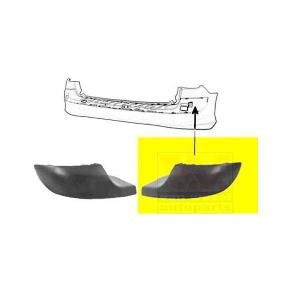 Van Wezel 4042558 - Guarnizione Oe 7452TC, Paraurti Posteriore Destro Per 308 Sw I-image