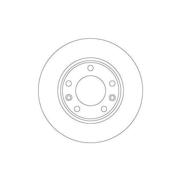 Trw DF6910 - Oe 16 107 619 80 Disco Freno Per 308 Ii, 308 Sw Ii-image