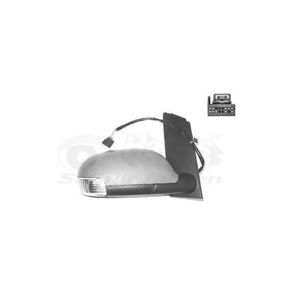 Van Wezel 5856818 - Oe 1T0857522H Specchio Esterno Destro Per Touran (1T)-image
