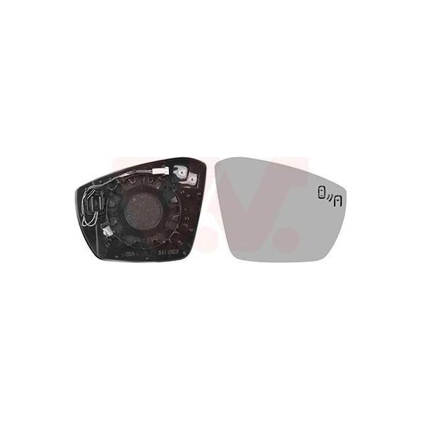 Van Wezel Specchio Retrovisore Esterno Destro Per Vw T-Cross (C11) Convesso Riscaldabile 5706836-image