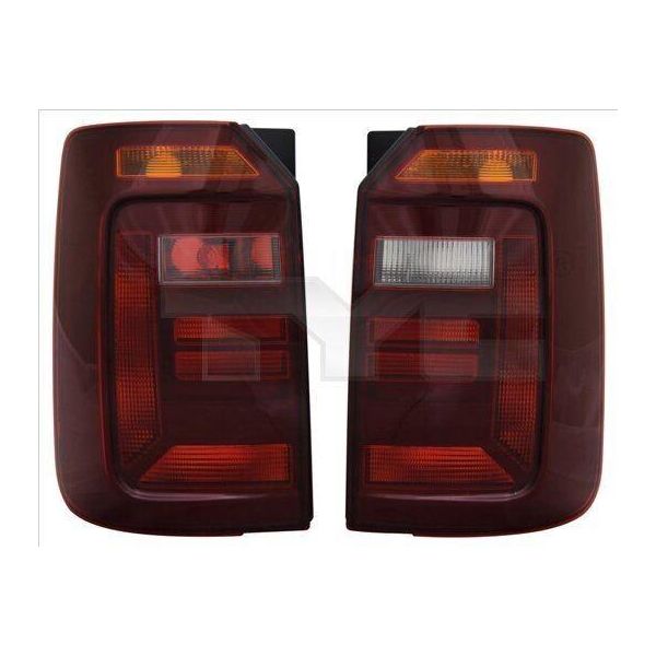 Tyc 11-12972-11-2 - Lampada Combinata Posteriore Oe 2K1945095F, Sinistra Per Caddy Iv (Sa)-image