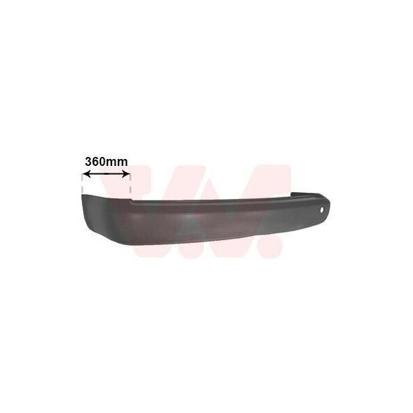 Van Wezel 5867540 - Paraurti Posteriore Oe 2K08074177G9 Per Caddy Iii (2C, 2K)-image