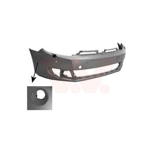 Van Wezel 5863579 - Paraurti Anteriore Oe 5K0807217BRGRU Per Golf Vi-image
