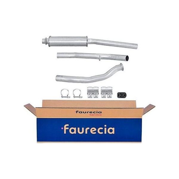 Hella 8LC 366 025-091 - Silenziatore Centrale Oe 1717AY Per 206 Cc (2D), 206 (2A/C)-image