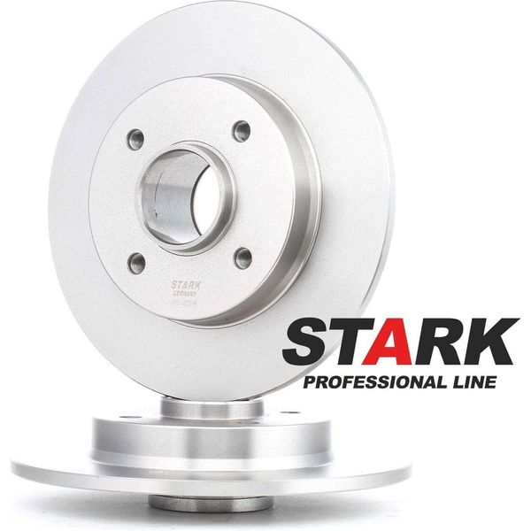 Stark SKBD-0022048 - Oe 4246Z9 Disco Freno, Asse Posteriore Per C4 (La), C4 I (Lc), 207 (Wa, Wc), 207 Cc (Wd), 207 Sw (Wk), 307, 307 Cc (3B), 307 Sw (3H)-image