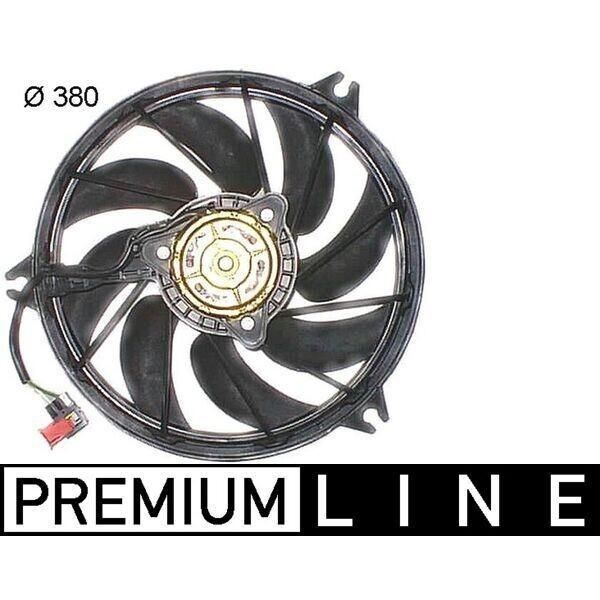 Mahle Cff 290 000P - Oe 1253C9 Ventola Del Radiatore Per 206+, 206 Sw (2E/K), 206 (2E/K), 206 (2A/C), 206 Cc (2D)-image