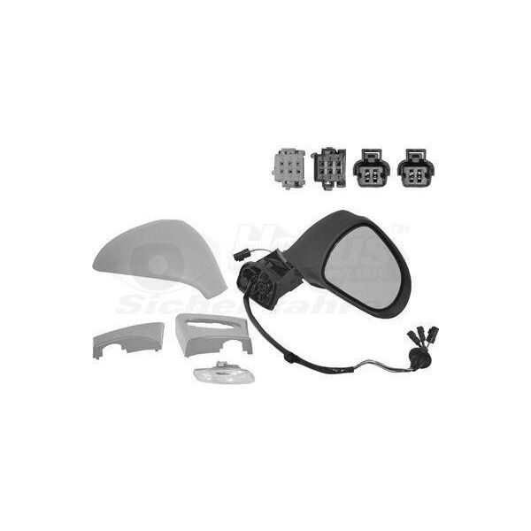Van Wezel 4042818 - Specchio Esterno Oe 8151LW, Destro Per 308 I, 308 Sw I-image