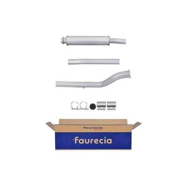 Hella 8LC 366 025-131 - Silenziatore Centrale Oe 1717C7 Per 406-image