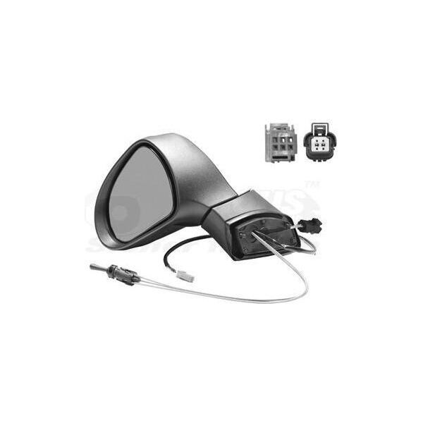 Van Wezel 4029803 - Oe 6325G5 Specchio Esterno, Sinistro Per 207 (Wa, Wc), 207 Cc (Wd), 207 Sw (Wk)-image