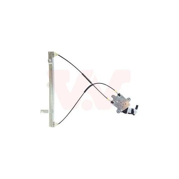 Regolatore Di Finestrini Anteriore Sinistro Da Van Wezel Con Motore Elettrico (4036263) Ferramenta Interna Del Regolatore Di Finestrini-image