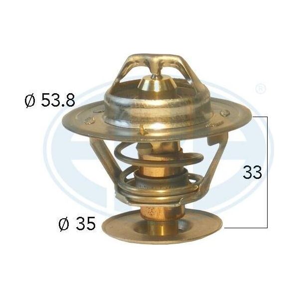 Era 350400A - Termostato Acqua Di Raffreddamento Oe 74 36 842 409 Per Laguna I, Safrane Ii (B54)-image