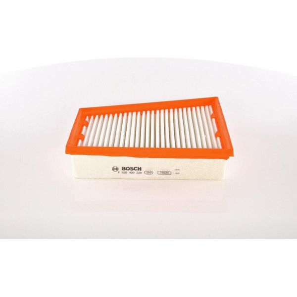 Bosch F 026 400 229 - Oe 16 54 638 84R Filtro Aria Per Grand Scenic Iii (Jz), Megane Cc, Megane Iii, Scenic Iii-image