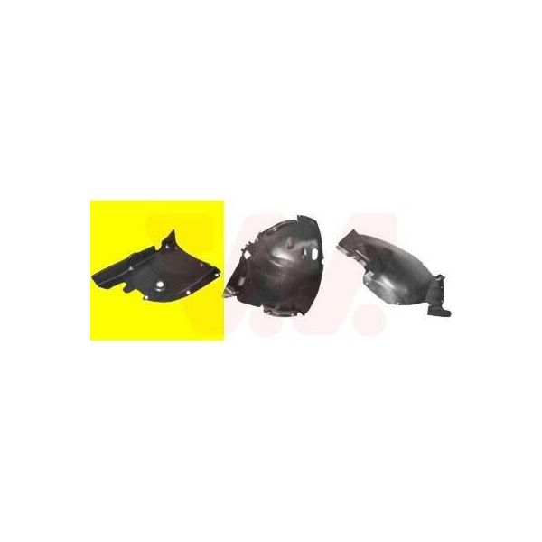 Van Wezel 4047437 Rivestimento Passaruota Adatto Per Peugeot 406 (8B) Anteriore Sinistro Parte Anteriore Plastica-image