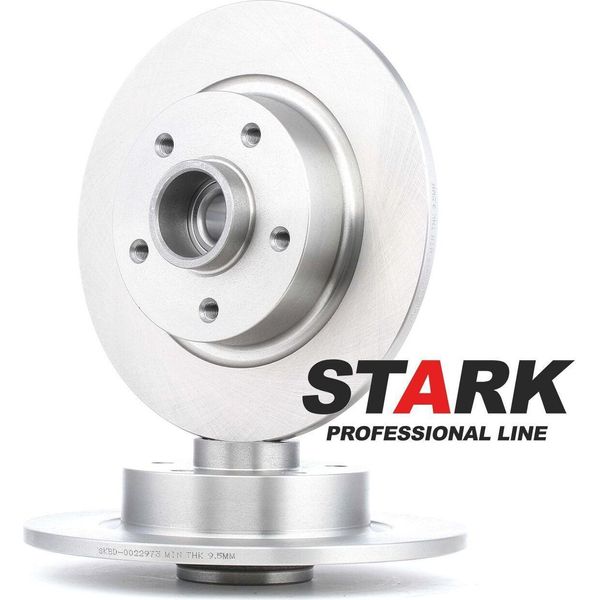 Stark SKBD-0022973 - Oe 40 20 296 46R Disco Freno, Asse Posteriore Per Fluence (L3), Grand Scenic Iii (Jz), Scenic Iii-image