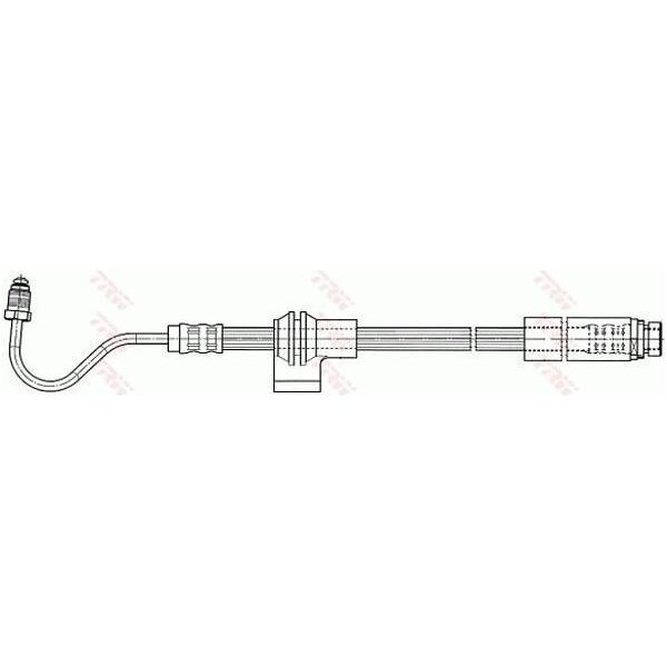 Trw PHD561 Tubo Freno Per Ford Fiesta Mk5 Hatchback (JH1, JD1, JH3, JD3)-image