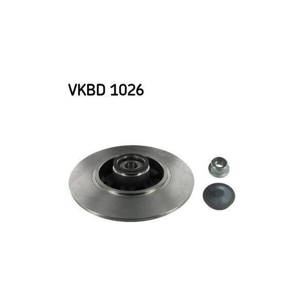 Skf Vkbd 1026 - Oe 43 20 015 39R Disco Freno Per Fluence (L3), Megane Iii-image