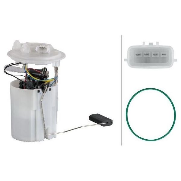 Hella 8TF 358 106-871 - Pompa Carburante Oe 17 20 200 29R Per Fluence (L3), Grand Scenic Iii (Jz), Megane Iii, Scenic Iii-image