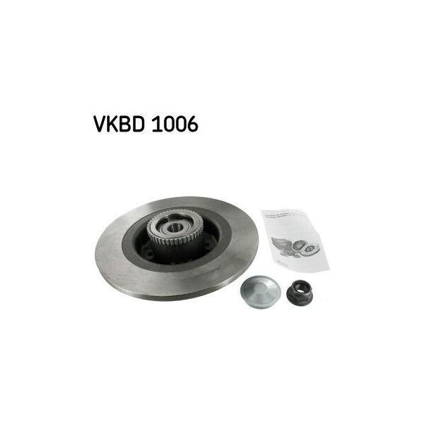 Skf Vkbd 1006 - Oe 77 01 206 328 Disco Freno Per Megane I, Megane Scenic, Scenic I-image