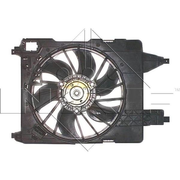Nrf 47368 - Ventola Radiatore Oe 7701043945 Per Clio Ii, Kangoo (Kc), Kangoo (Kw), Kangoo (Fc), Kangoo (Fw), Megane I, Megane Ii, Megane Scenic, Scenic I, Thalia I (Lb), Thalia Ii (Lu), Trafic (P, T, V)-image