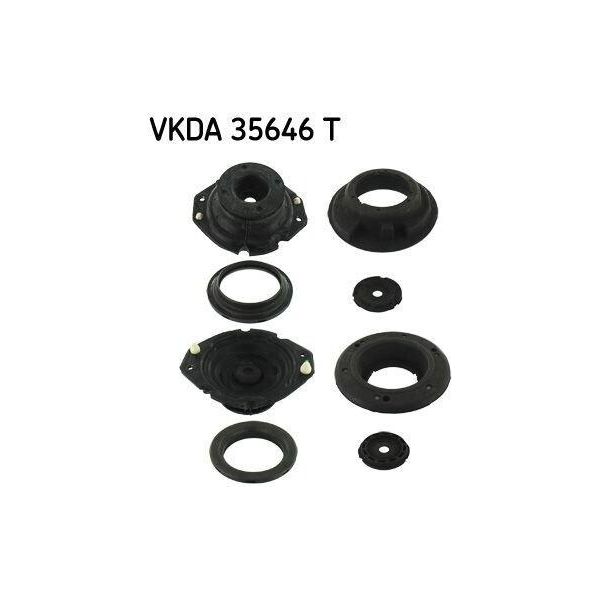 Skf Vkda 35646 T - Oe 77 00 424 481 Supporto Del Puntone Per Espace Iv (Jk), Laguna Ii, Vel Satis (BJ0)-image