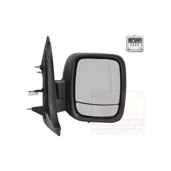 Van Wezel 3891808 - Oe 93451847 Specchio Esterno Destro Per Talento, Vivaro B (X82), Vivaro (X82), Trafic Iii (Jg), Trafic Iii (Fg), Trafic Iii (Eg)-image