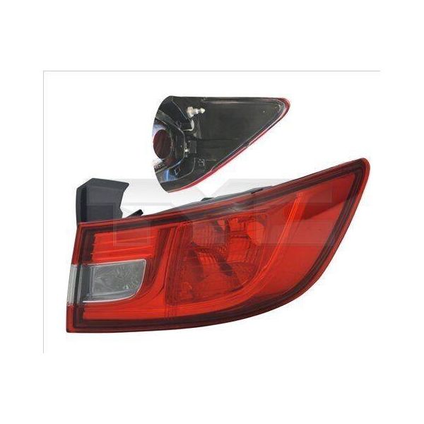 Tyc 11-12355-01-2 - Oe 265502631R Lampada Combinata Posteriore, Destra, Parte Esterna Per Clio Iv-image
