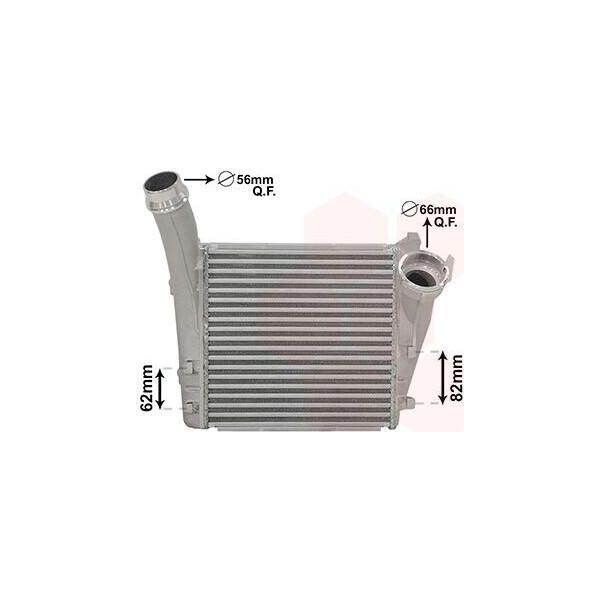 Van Wezel 74004085 - Intercooler Oe 95811063900 Per Cayenne (92A)-image