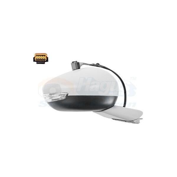 Van Wezel 4082816 - Oe 1612166280 Specchio Esterno Destro Per 508 (8D), 508 (8E)-image