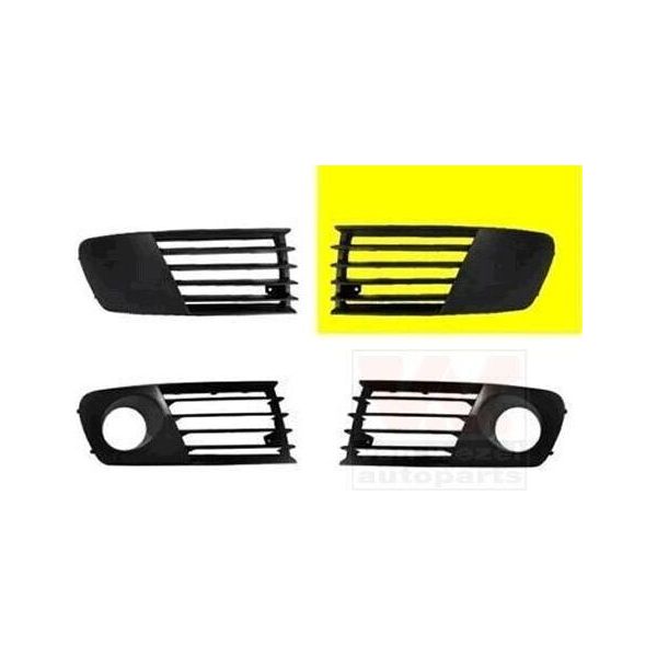 Van Wezel 4917591 - Griglia Di Ventilazione Oe 6L0 853 665 K, Sinistra Per Cordoba (6L), Ibiza (6L)-image
