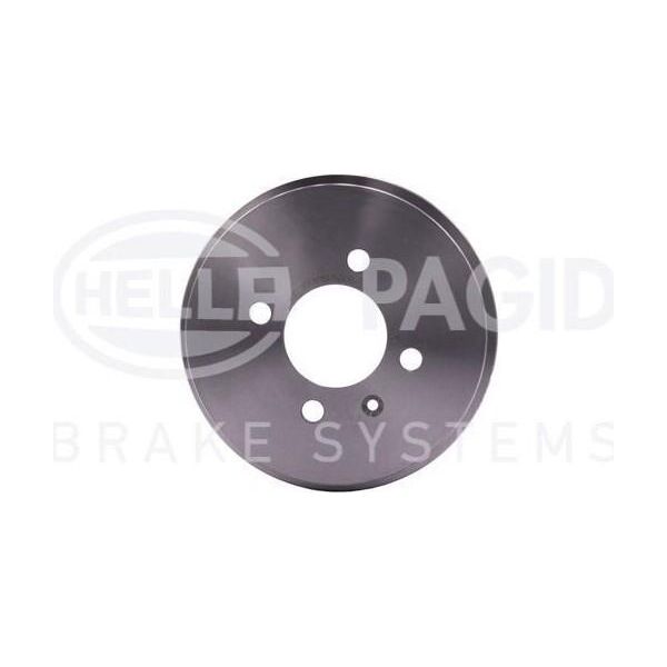 Hella 8DT 355 301-561 - Oe 6X0609617 Tamburo Del Freno Per Arosa (6H), Lupo (6E1, 6X1)-image