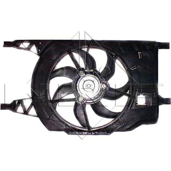 Nrf 47366 - Ventola Radiatore Oe 7701049657 Per Laguna Ii, Vel Satis (BJ0), Clio Ii-image