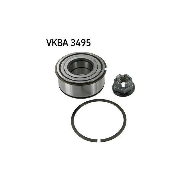 Skf Vkba 3495 - Oe 77 01 205 780 Set Di Cuscinetti Ruota Per Laguna I, Megane I, Megane Scenic, Safrane I (B54), Safrane Ii (B54)-image