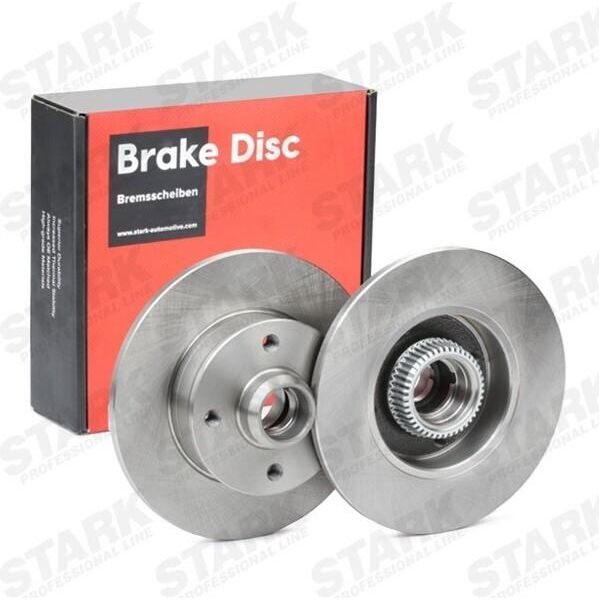 Stark SKBD-0023252 - Oe 191501639A Disco Freno, Asse Posteriore Per Toledo I (1L2), Ibiza (6K), Cordoba (6K), Vento (1H), Polo (6V), Polo (6N), Passat (35I), Golf Iii (1H), Golf Cabriolet (1E), Corrado (53I)-image