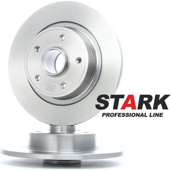 Stark SKBD-0020240 - Oe 77 01 472 838 Disco Freno, Asse Posteriore Per Laguna Ii-image