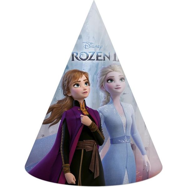 Cappelli Di Carta Per Feste Frozen 2 - Regno Di Ghiaccio 2 - 6 Pz-image