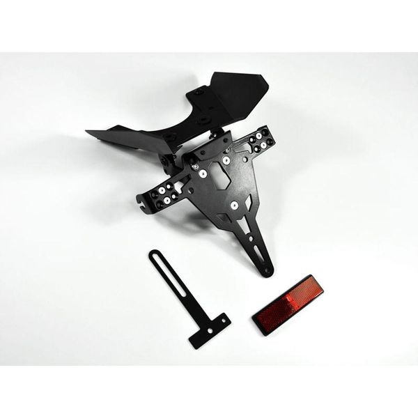 Porta Targa Zieger Pro Compatibile Con Kawasaki Ninja 250 R Bj 2007-12 Svizzera-image
