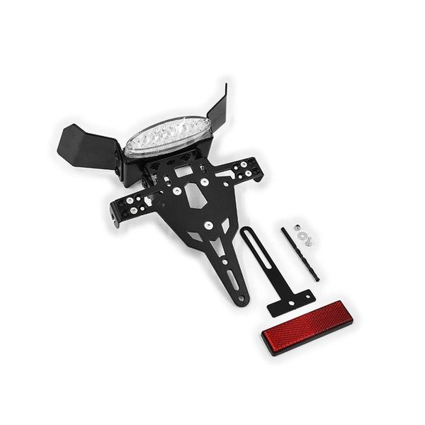Porta Targa Zieger Pro Compatibile Con Kawasaki ZX-6R Bj 2007-08 Svizzera-image
