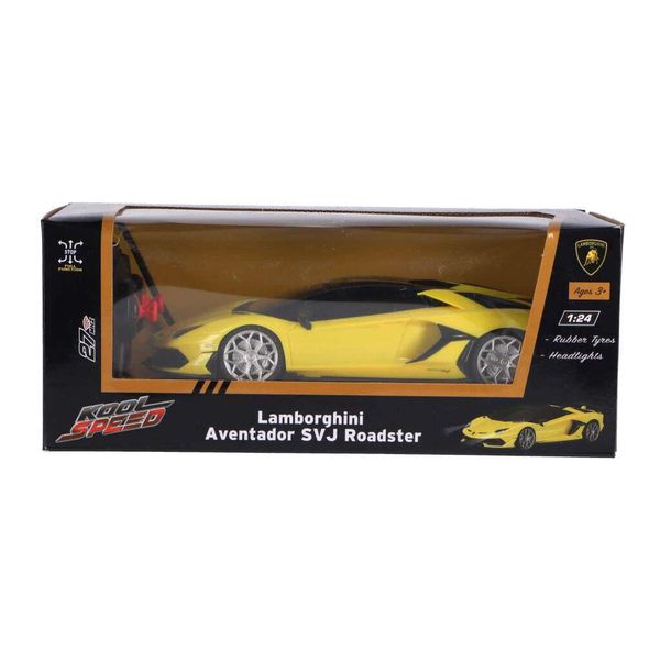 Auto Radiocomandata Lamborghini 1:24 Aventador Giallo-image