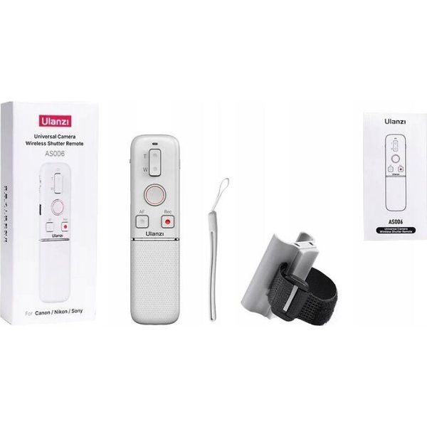 Pilota Bluetooth Zoom Af Per Apparecchi Canon Nikon Sony / Telefono / Ulanzi AS006-image