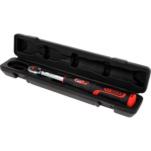 Ks-Tools 516.9012 Chiave Dinamometrica A Cricchetto Infinitool Da 1/4", 5-25 Nm"-image
