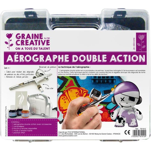 Set Di Aerografi Graine Creative Completo Per La Pittura E L'artigianato-image