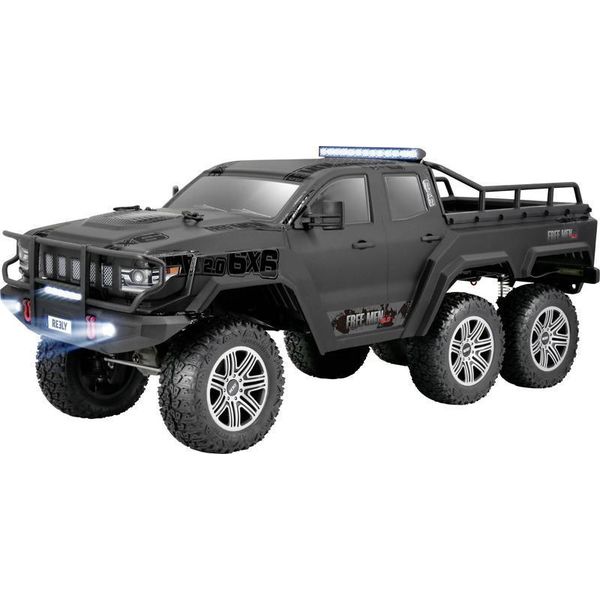 Reely Freemen 2.0 6X6 Spazzolato 1:10 Rc Automodello Elettrico Cingolato A Trazione Integrale (6WD) 100% Premium Rtr 2,4 Ghz Incl. Batteria-image