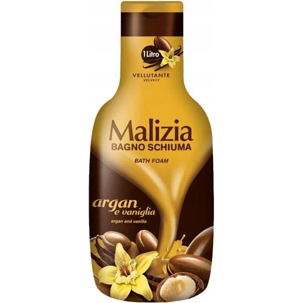Malizia Bagno Schiuma Aloe E Vaniglia 1L-image