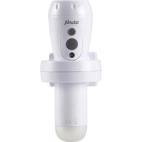 Alecto ATL-110 - Torcia Led Ricaricabile/Luce Notturna A Led Con Sensore, Bianco-image