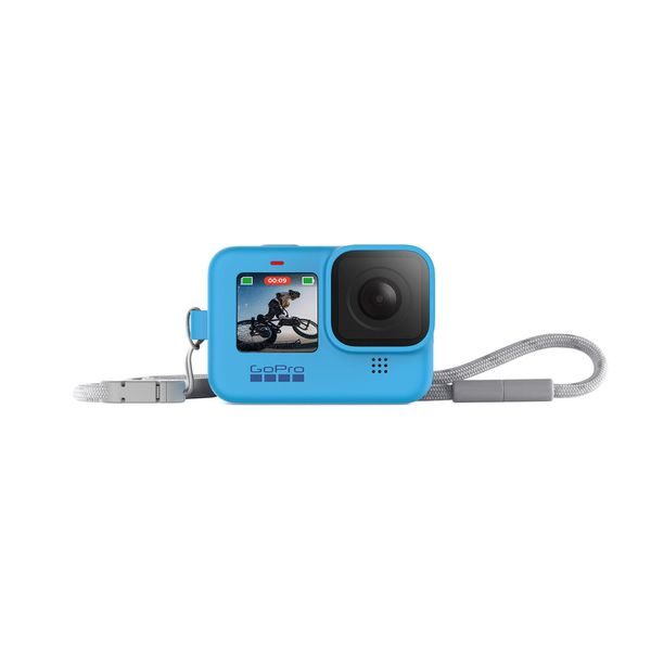 Custodia Bianca E Cordino Gopro Per HERO11 Black, HERO10 Black, HERO9 Black-image
