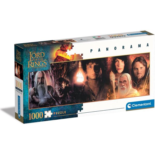 Clementoni Signore Degli Anelli Puzzle Panoramico 1000 Pezzi-image
