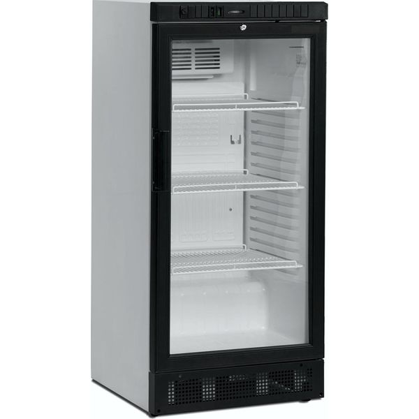 Frigorifero Per Bevande Esta 222 L - Porta In Vetro Nero, Illuminazione Interna A Led, Convezione-image