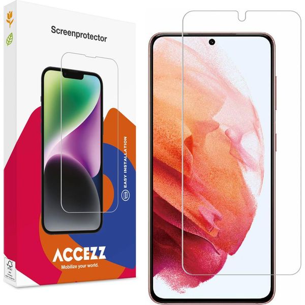 Samsung Galaxy S21 Screenprotector: Accezz Gehard Glas Screenprotector - Trasparente-image