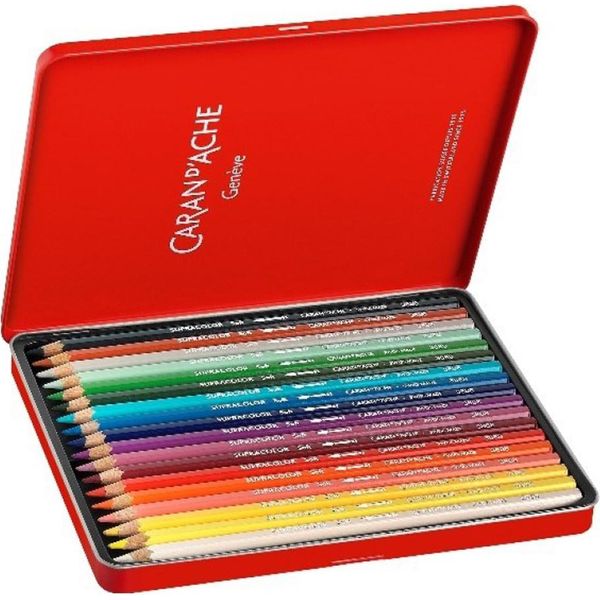 Caran D'ache 3888418 Matite Colorate Caran D'ache Supracolor Special Edition, Astuccio Da 18 Pezzi-image